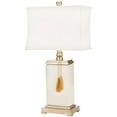 thumbnail image 3 of Safavieh Amiliana 29.5 in Glam Gold Table Lamp, With Cream and off‑White Shades, 3 of 5