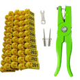Livestock Cattle Marker Applicator 1100 Ear Tags For Cattle Animals