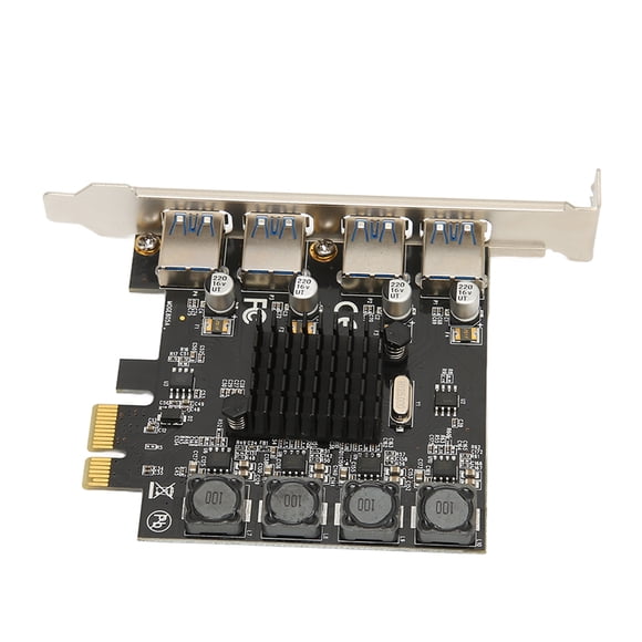 Carte d'Extension USB PCI Eto, PCIE à USB PCIes Hub US Gpbs PCI Express Carte Testée Professionnellement