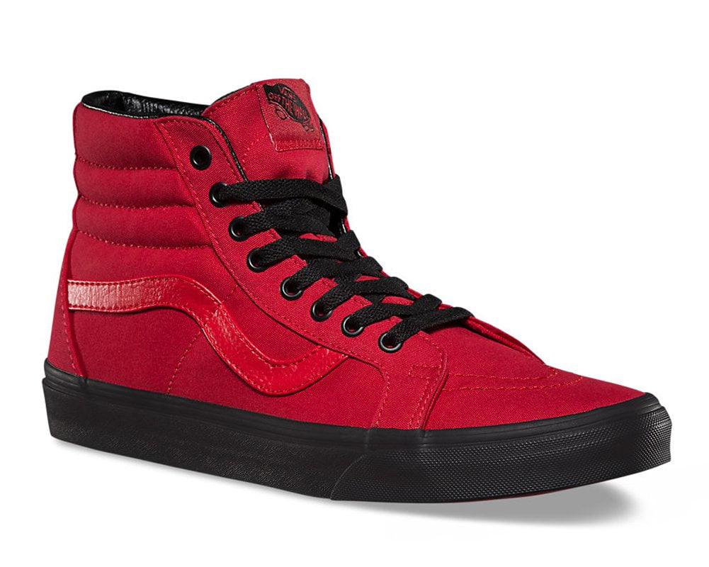 vans sk8 hi racing red