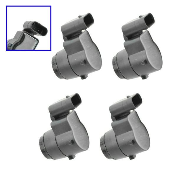 TRQ Backup Parking Assist Sensor Rear SET of 4 for E90 325i 328i 330i 335i M3 SNA11128