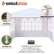 thumbnail image 4 of Carpa Toldo 3x3 Metros con Paredes Y Ventanas Reforzado Plegable Impermeable Facil Armado Y Transporte para Jardín Casa Exterior Uso Rudo Acero Lona(Blanco), 4 of 7