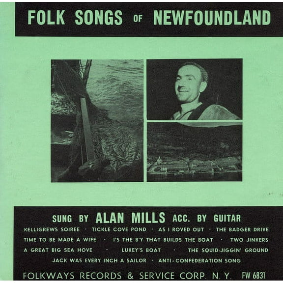 Alan Mills - Folk Songs of Newfoundland - Music & Performance - CD