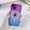 Purple&Blue, variant on Feishell for iPhone 14 6.1 inch Wireless Charging Slim Case,Stylish Gradient Color Soft TPU Silicone Shockproof Camera Lens Protective Anti-Scratch Back Cover.For iPhone 14,Purple&Blue
