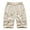 Beige, variant on OSOLU Solid Color Men's Cozy Twill Cargo Shorts Cotton Drawstring Stretch Summer Short With Pockets Daily Relaxed Fit Breathable Bottoms