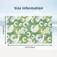 abstractly green pattern Bath Towel Towels for Bathroom, Beach Towels