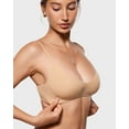 thumbnail image 5 of Women's Inbarely Soft Bralettes No Padding Unlined Sleep Bras Pullover, 5 of 5