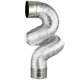 thumbnail image 1 of Tubo de escape flexible de acero inoxidable para chimenea, estufa metálica, tubo de escape para estufa de calefacción, 1 of 8