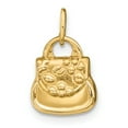 thumbnail image 3 of 14k Yellow Gold 3-D Purse Charm Pendant, 3 of 5
