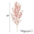 thumbnail image 6 of Uniquewise 19" Peng Lai Song Real Floral Stem Chic Vase Filler & Accent for Bouquet Centerpiece & Ornamental Display Ideal for Home Office Boutique Café Resto Bar and Event Décor, Light Sakura Pink, 6 of 8