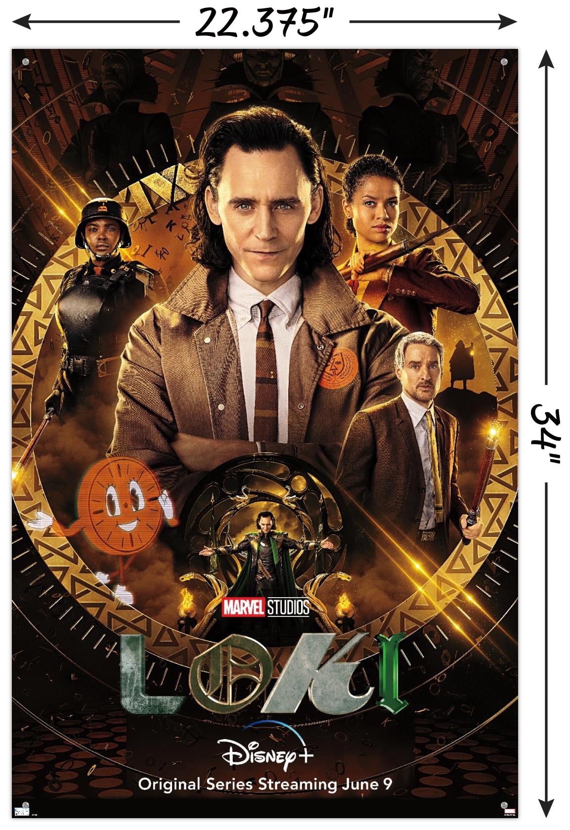 Marvel Loki - One Sheet Wall Poster, 22.375