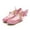 Pink, variant on Kiplyki Kid Shoes Infant Kids Girls Crystal Bling Single Princess Sandals