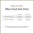 thumbnail image 5 of Gold Toe Men's 656S Cotton Crew Athletic Sock MultiPairs, White (12 Pairs), Shoe Size: 6-12.5, 5 of 6