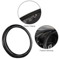 thumbnail image 4 of Vaupan Auto Steering Wheel Cover Synthetic Fiber Material Non-Slip and Odorless, Elastic Stretch Breathable Soft and Comfortable Cloth Cover No Inner Ring, Universal Auto Accessories (Black), 4 of 7