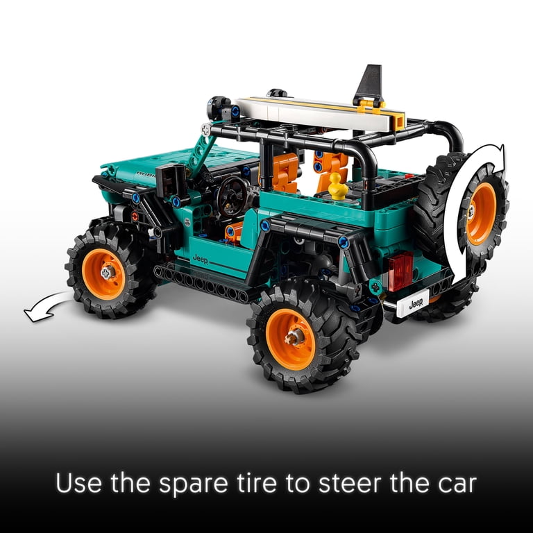 LEGO Technic Jeep Wrangler Rubicon SUV Model Car Kit 42227