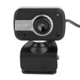 thumbnail image 1 of Tosuny USB Web Cam, 0.3MP 480p LED Light Night Vision 360° PC Webcam with MIC for MSN/ICQ/Skype, 1 of 4