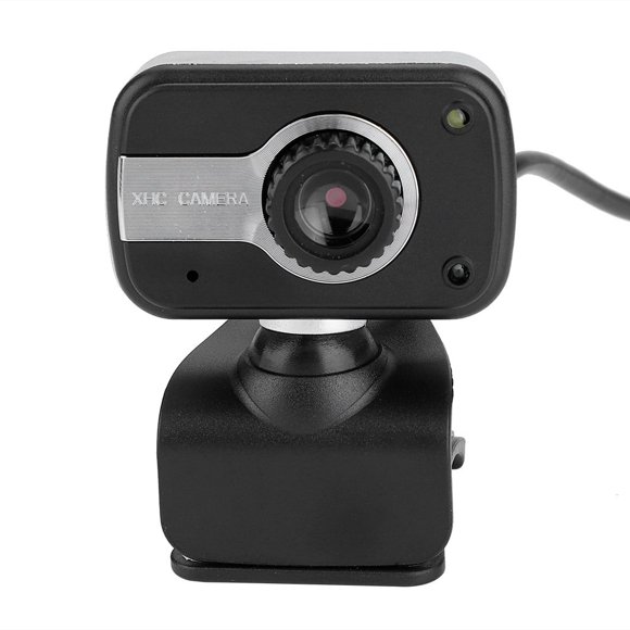 Tosuny USB Web Cam, 0.3MP 480p LED Light Night Vision 360° PC Webcam with MIC for MSN/ICQ/Skype