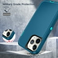 thumbnail image 7 of I-HONVA Compatible with iPhone 12 Pro Max Case,3-Layer Military Grade Drop Protection Anti-Slip Bumper Rugged Shockproof Dustproof Protection 6.7 inch Phone Case,Green, 7 of 7