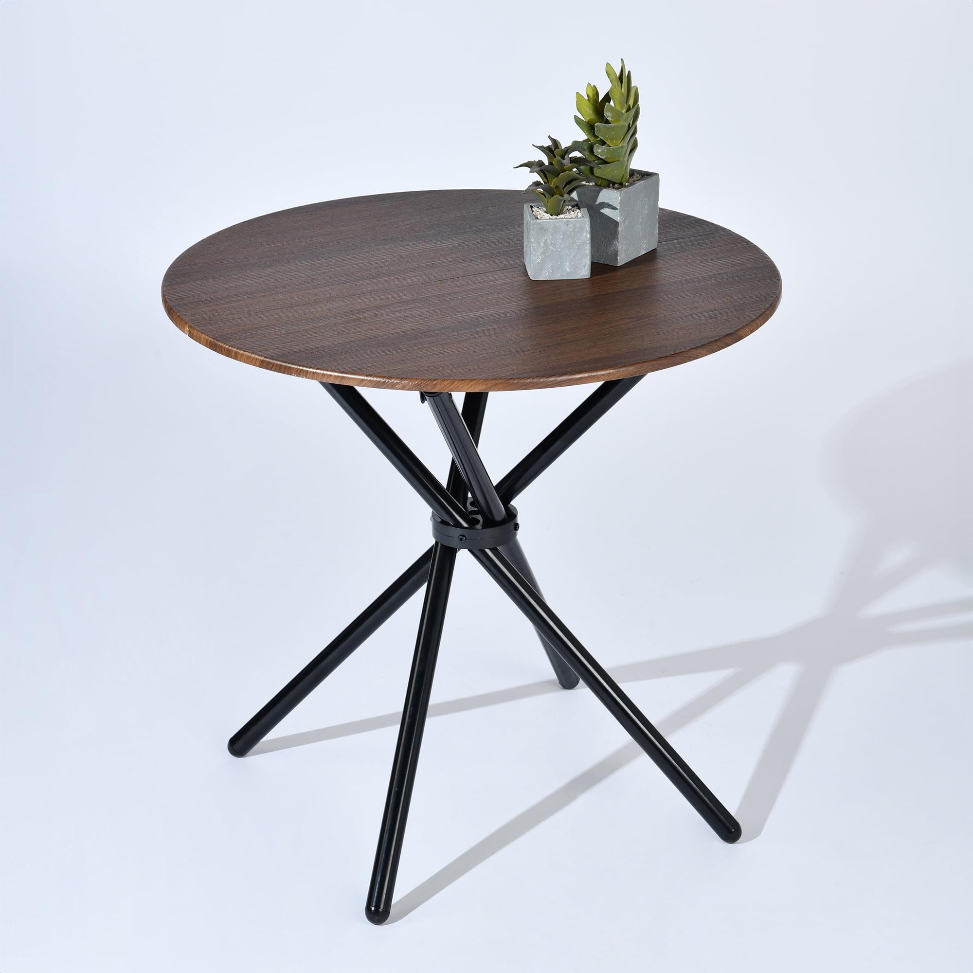 Homy Casa Round Computer Desks - 31.5 Inch Diameter Little Conference ...