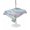 SteelBlue, variant on Outdoor Tablecloth with Umbrella Hole for Patio/Picnic/Party/Camping, Blue Coastal Turtle Waterproof Table Cloth Rectangle Table Cover Washable, Beach Nautical Ocean Coral Seahorse (60"x 120")