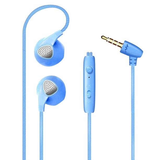 Auriculares internos con sonido estéreo con altavoz de 14,2 mm y auriculares con cable TPE con enchufe de 3,5 mm para IOS / Android Noticed DZ3962-04B