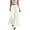 White, variant on Women's Wide Leg Palazzo Pants Tie Front High Waist Pleated Split Flowy Casual Vacation Trousers