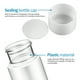 thumbnail image 5 of 20 botellas vacías rellenables de plástico, botellas pequeñas portátiles con tapa para viajes (30 ml), 5 of 7