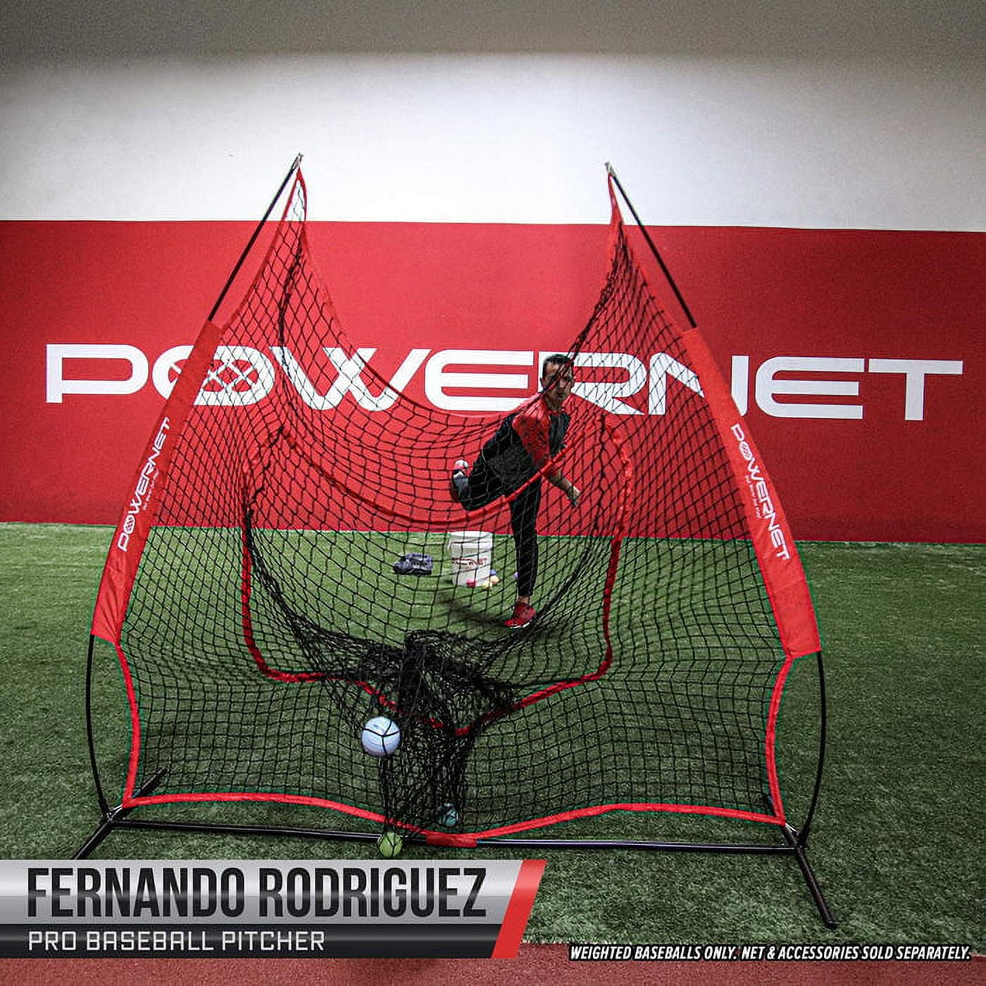 PowerNet Weighted Baseballs, Baseball Training Equipment for Improving Throwing Velocity and Strength,  3-12 oz Weighted Training Balls for Pitching & Throwing, Training Ball Set & Throwing Guide