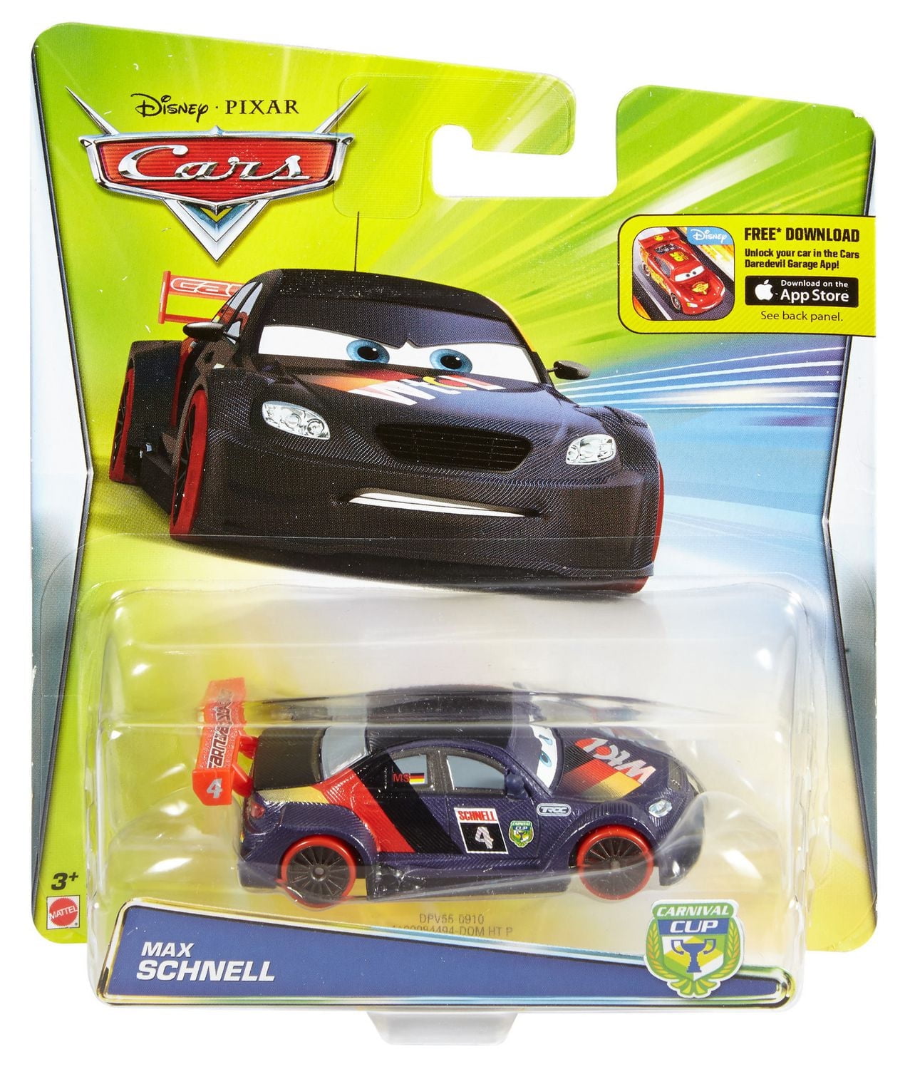 Disney/Pixar Cars Carnival Cup MAX Schnell Die-Cast Vehicle