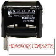 Self-Inking Homework Complete Stamp