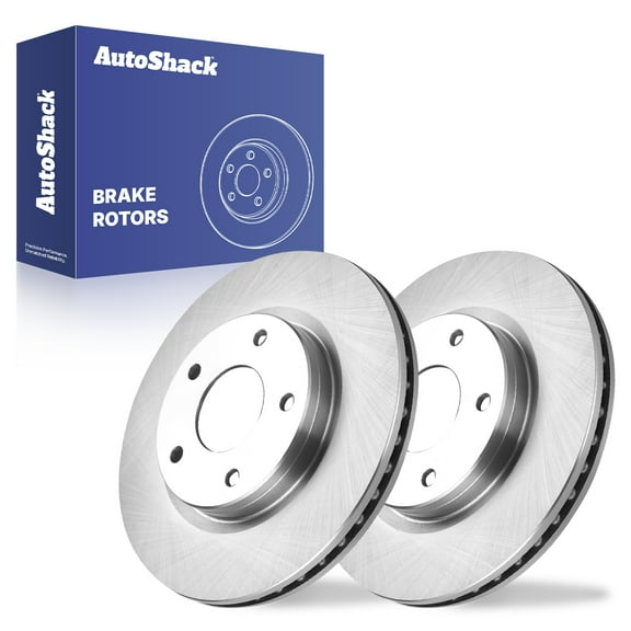 AutoShack Front Vented Brake Rotors 2-PC Set Replacement for 2013-2019 Nissan Sentra 11.01" (279.6 mm)