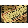 thumbnail image 2 of Greene, Taylor 14x11 Gold Ornate Wood Framed with Double Matting Museum Art Print Titled - EPIC TICKET, 2 of 4