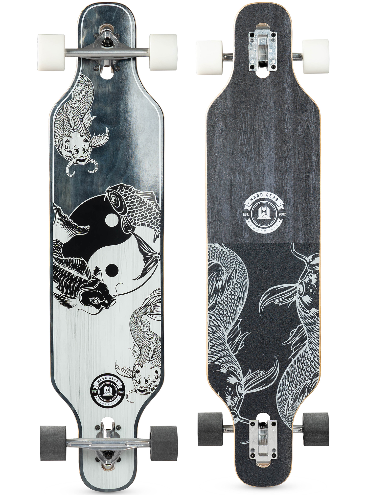 Madd Gear 38 Drop Through Longboard Skateboard 70 Mm Wheels ABEC 7 Madd Gear 38 Drop Through Longboard Skateboard 70 Mm Wheels ABEC 7
