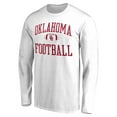 thumbnail image 2 of Men's White Oklahoma Sooners First Sprint Long Sleeve T-Shirt, 2 of 3