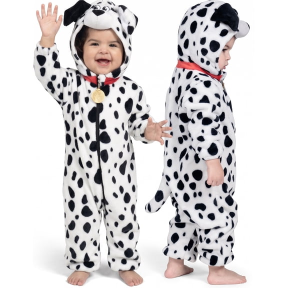 Joyfy Halloween Baby Animal Costume, Toddler Hooded Jumpsuit for Baby Halloween Dress Up Costume Party