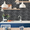 thumbnail image 5 of UMIGGEE Backsplash Tile for Kitchen Peel and Stick, 24-Sheet for Kitchem, Bathroom Back Splashes, 11.8" x 5.9", Black, 5 of 8