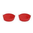 thumbnail image 1 of Moyic Freidora de aire cesta cocina reutilizable resistente al calor pastel DIY hornear Pizza horno Liner bandeja suministro de Type3 NO3, 1 of 6