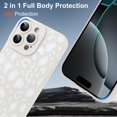 thumbnail image 3 of Funda de teléfono TEAUGHT compatible con iPhone 16 Pro Max, 3 of 6
