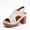 1-Beige, variant on Orthopedic Sandals Wedge for Women Dressy Summer Hollow out Non Slip Heels Chunky Heel Platform Comfortable Dressy Shoes 3-Red Size 6.5