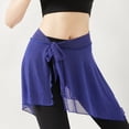 thumbnail image 5 of XISAOK Mesh Wrap Skirt for Women Skate Over Scarf Skirt Ballet Dance Skirt Yoga Skirt, 5 of 21
