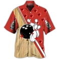 thumbnail image 4 of Blusa de manga corta de verano para playa, con estampado 3D, colorida, con botones de bolos, para hombre, camisa hawaiana, camisas de solapa de alta calidad para uso profesional, 4 of 5