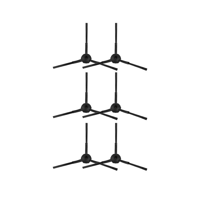 Reemplazo de robots de barrido 3 pares de cepillo lateral de 3 brazos de aspiradora robótica para Ecovacs