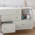 Little Seeds Valentina Asymmetrical 4 Drawer / 1 Door Convertible