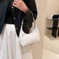 thumbnail image 1 of Bolsos de hombro para mujer Bolsos de nailon para axilas de moda para mujer (blanco), 1 of 9