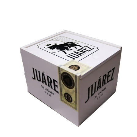 Juarez 5 x 56 Empty Wood Cigar Box 5.5" x 4.75" x 4"