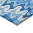 thumbnail image 4 of Addison Rugs Chantille Indoor/Outdoor Transitional Waves Sky Washable Rectangle Rug, 1'8" x 2'6", 4 of 6