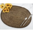 thumbnail image 4 of Saro Lifestyle Woven Rattan Placemats (Set of 4), 4 of 4