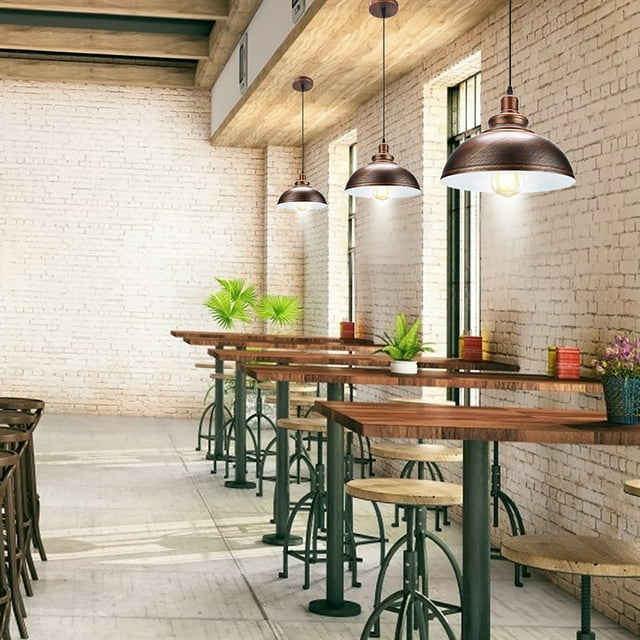 Lámpara de techo para comedor, lámpara colgante industrial de estilo moderno, lámpara de techo industrial probada y confiable