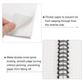 thumbnail image 4 of Uxcell A5 Top Spiral Graph Notebook 80 Sheets Grid Paper Hardcover Memo Pad, White, 4 of 5
