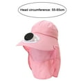 thumbnail image 6 of Callipe Solar Fan Hat with Neck Flap UV Hat with Cooling Fan USB Rechargeable Breathable Men Women Summer Outdoor Wide Brim Sun Hat, 6 of 8